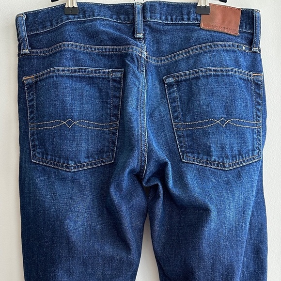 Lucky Brand 221 Original Straight Men's Classic Blue Jeans, Size W32 L32 - Picture 14 of 16
